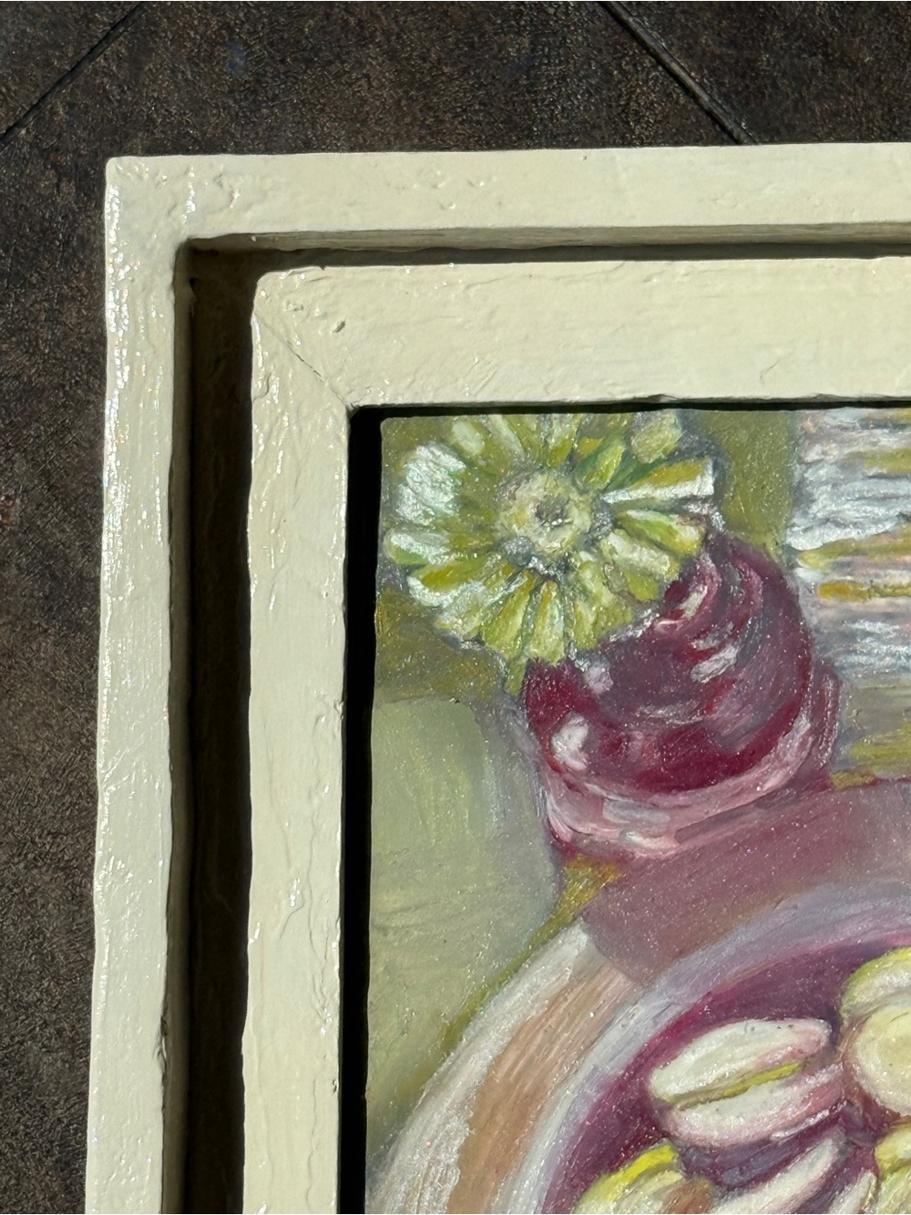 Framed original Still Life Artwork, Bakery Painting, Cooking Decor, 8x10" SALE - Picture 10 of 15